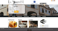 Desktop Screenshot of hotellabastida.com